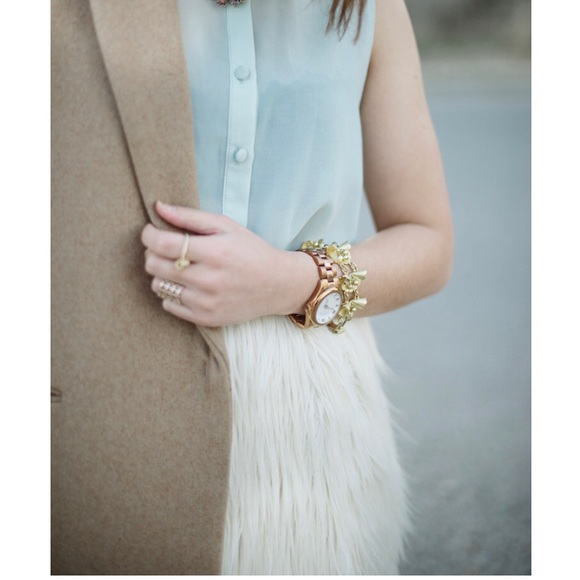 Designer faux fur skirt - Picture 4 of 6